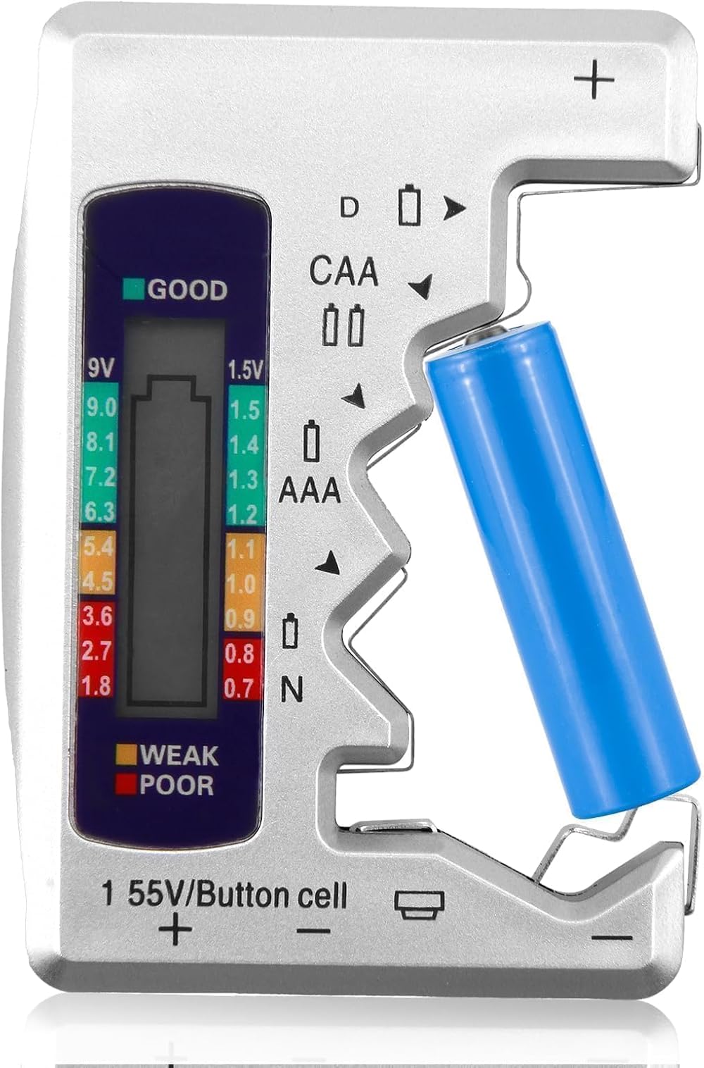 Raykce Universal Battery Checker Digital Capacity Level Tester