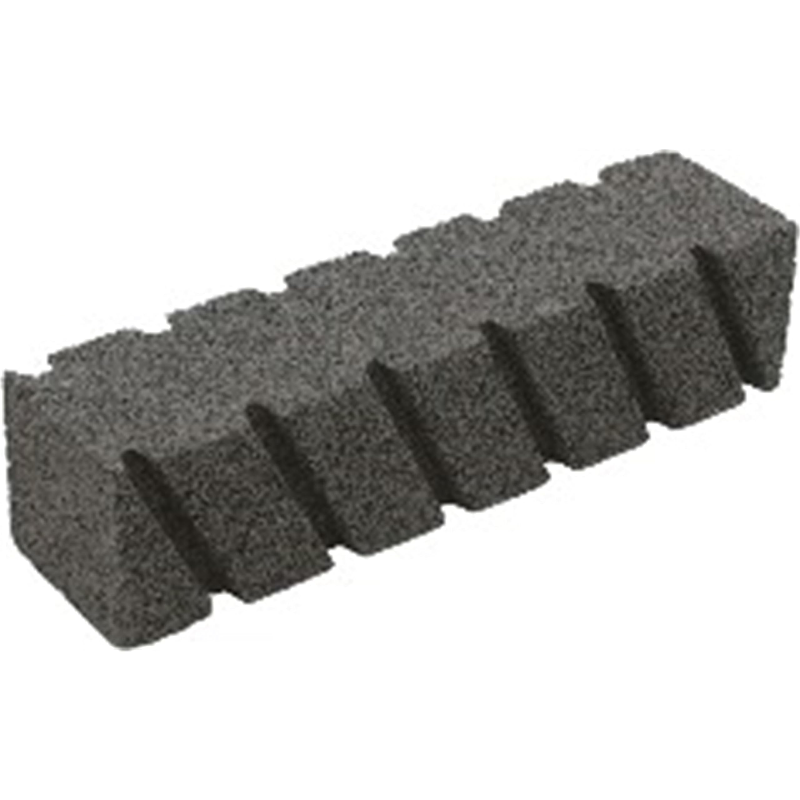 Marshalltown Ribbed Concrete Grinder Brick Grater 20 Grit Stone Dimensions: 203 x 51 x 51 mm