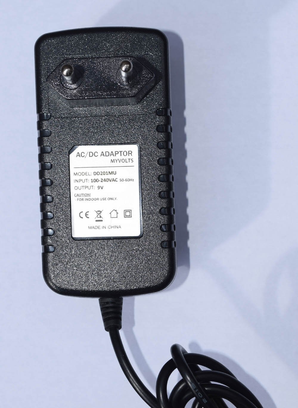 Adaptateur Secteur 9V MyVolts Pour Clavier Casio CTK-800 - Prise Française, Certifié CE
