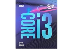 Intel Core i3-9100F Desktop Processor 4 Core Up to 4.2 GHz Without Processor Graphics LGA1151 300 Series 65W, BX80684I39100F