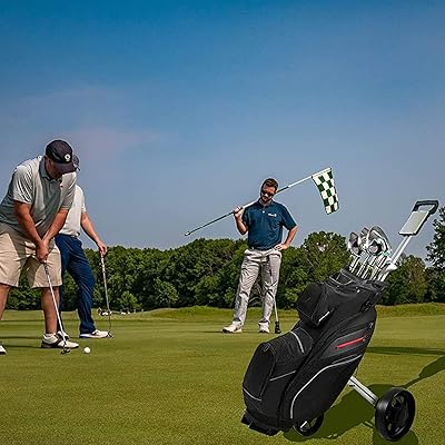 golf bag pull cart