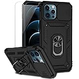 for iPhone 12 Pro Max Case with Camera Lens Cover