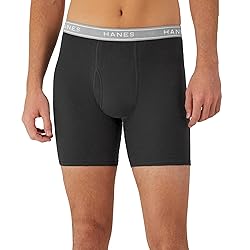 Hanes Boxer Briefs, Cool Dri Moisture-Wicking