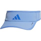 adidas Men's Superlite Visor | Open-Top Design, Moisture-Wicking Sweatband, Adjustable Fit, 3-Stripes Side Detail, Dial-In Your Fit, All-Day Sun Comfort