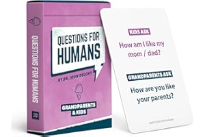 Questions for Humans: Grandparents & Kids – 52 Conversation Starters to Spark Stories, Laughter, and Deeper Connection Between the Generations