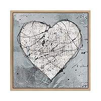 SIGNWIN Framed Canvas Wall Art Colorful Texture Canvas Prints Home Artwork Decoration for Living Room,Bedroom - 16x16 inches