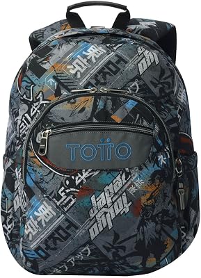 - Mochila Escolar Adaptable a Carro, Modelo Acuareles, Capacidad 20 L, Bolsillo para Pc 14", 2 Bolsillo Botella, Espaldar Ergonómico con Flujo de Aire, Cómodas Correas en S, Estampado Okubo