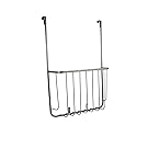 Spectrum Diversified Ashley Cookie Sheet Organizer, Cutting Board Holder, Bakeware Organizer, Over the Cabinet Door, Satin Nickel