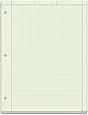 TOPS Engineer's Computation Pad, 200 Sheets (35502), 8.5 x 11 inches, 3 Hole Punch