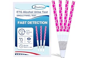 ARIHYATUS ETG Alcohol Urine Strips, High Sensitivity | Rapid 2-Minute Results for Home/Workplace/Rehab Testing | 24-80 Hour Detection Window [8 Pack]