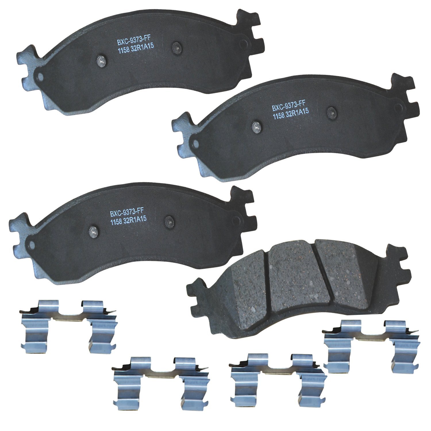 Photo 1 of Bendix Premium SBC1158 Ceramic Front Brake Pads for Ford Explorer 2010-2006, Explorer Sport Trac 2010-2007, Taurus 2012-2010, Mercury Mountaineer 2010-2006