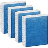4 Pack HFT600 Wicking Filter Humidifier Replacement Filters, Compatible with Honeywell Top Fill Tower Humidifier HEV615, HEV6