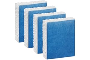 4 Pack HFT600 Wicking Filter Humidifier Replacement Filters, Compatible with Honeywell Top Fill Tower Humidifier HEV615, HEV6