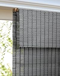 LazBlinds Cordless Bamboo Roman Shades, Light