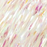 Valentines Decorations Iridescent Foil Fringe Curtains 2 Pcs 1x2m view 7