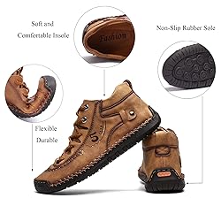 Dacomfy Mens Casual Shoes Slip-On Loafers Ankle