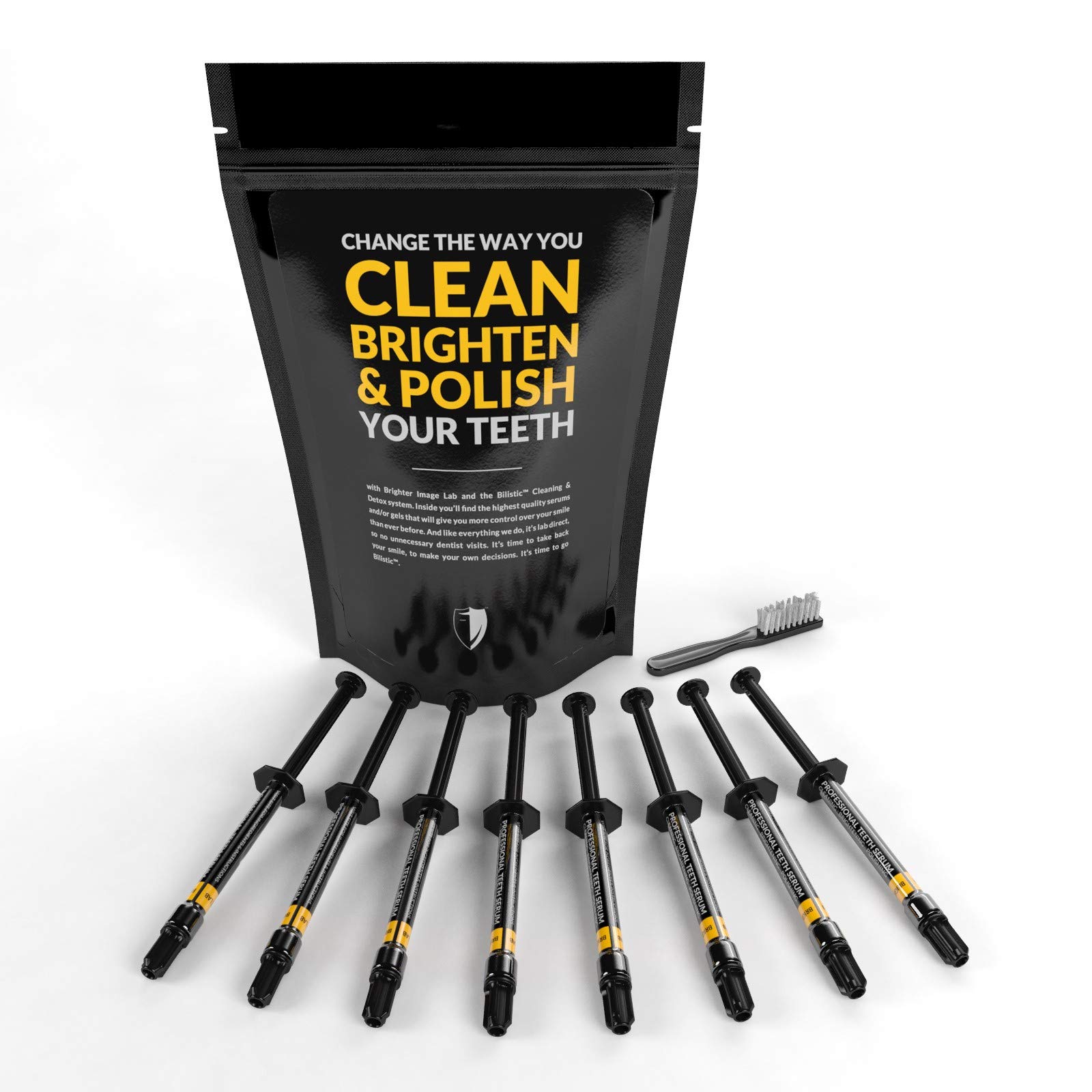 Pure Hi-Intensity Bleaching Gel | Whitening Gel Syringes (8 Syringes)