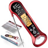 ZupTep Meat Thermometer Digital &ndash; Instant Read Food Thermometer for Cooking with Long Probe and Backlit Display, Fast Accurate Temperature for Grill, BBQ, Smoker, Candy, Kitchen Essentials
