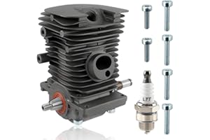 Carbhub MS180 Cylinder Piston Crankshaft for Stihl MS170 MS180 018 Chainsaw Engine Motor Cylinder Replaces 1130 020 1208, 1132 030 0402