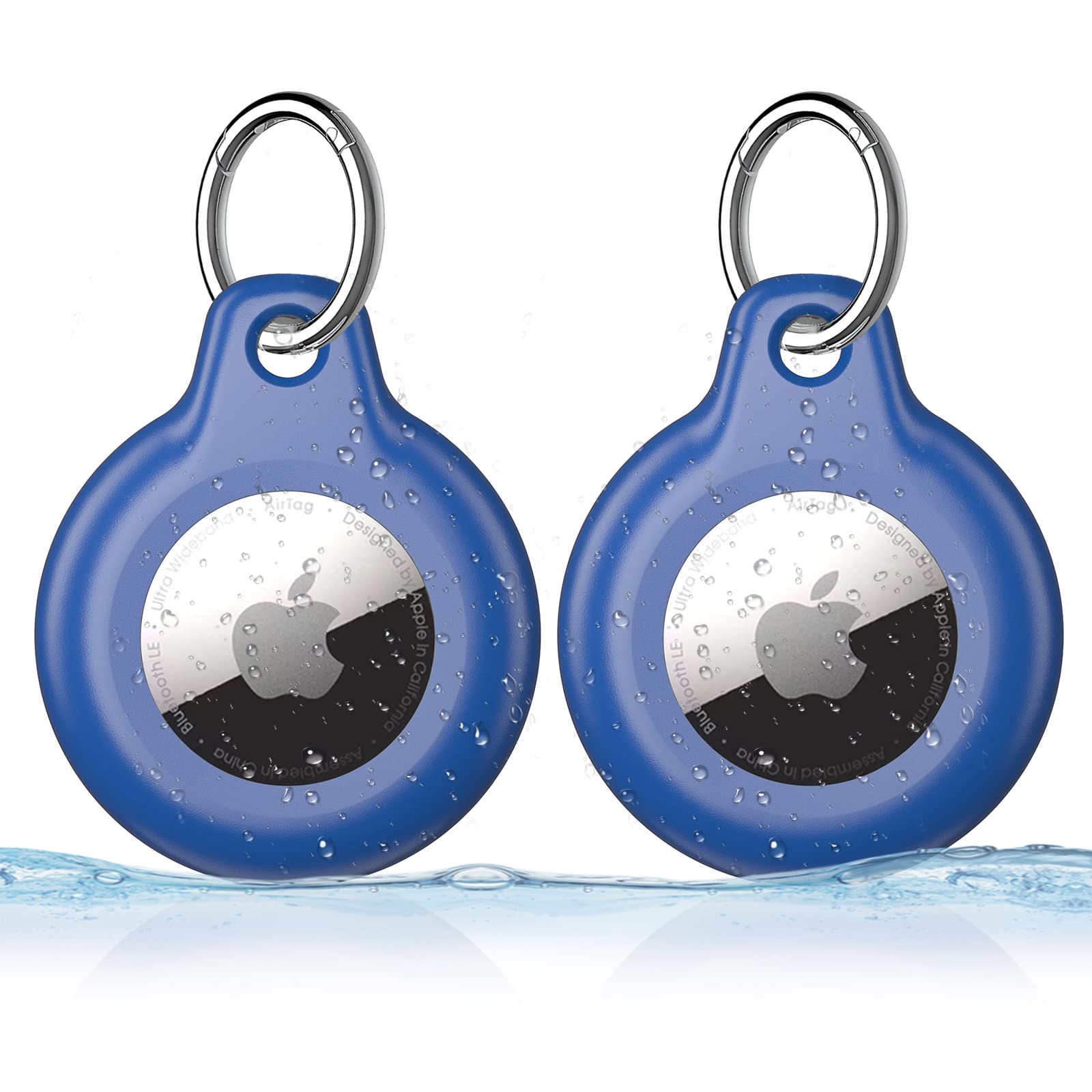 Photo 1 of [2 Pack] for Keychain and for Holder, Suitcase Luggage Tracker, Perfect Tracker Cover for Comes with Snap Keyring for Pets, Car Keys, Kids Bags, Valuables and More