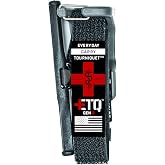 Snakestaff Systems Tourniquet - ETQ Gen 2 Made in The USA | EDC Gear for Trauma Kits, Tourniquet Kits, and Medical Emergency Bags, Gray, Regular (1")