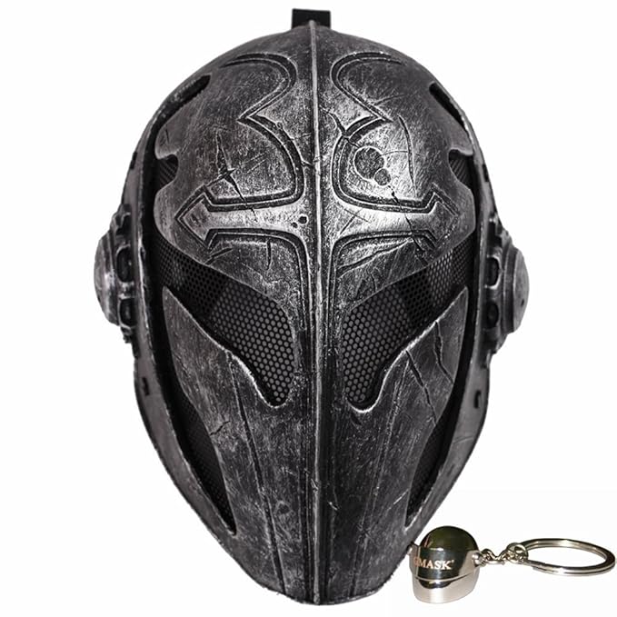Gmask® Knights Templar Airsoft Full Face Protection Paintball Mask Review