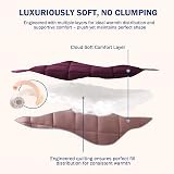 HIG 3 Piece Plum Reversible Duvet King 240x220 OEKO-TEX 10.5 Tog view 3