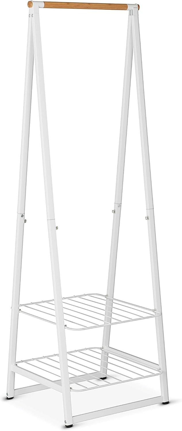 Brabantia, Linn Clothes Rack, Small, Multi-functional Hanging space, Airing or Drying Shelves, Hangs up to 16 items - Image 3