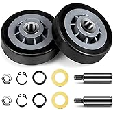 303373K Dryer Drum Support Roller, 2 PACK (Upgrade 2024) Roller Wheel Drum Support Kit for Maytag & Admiral Dryers -Replaces Part Numbers(303373, 12001541, ER303373K, AP4008534 etc) by Valchoose