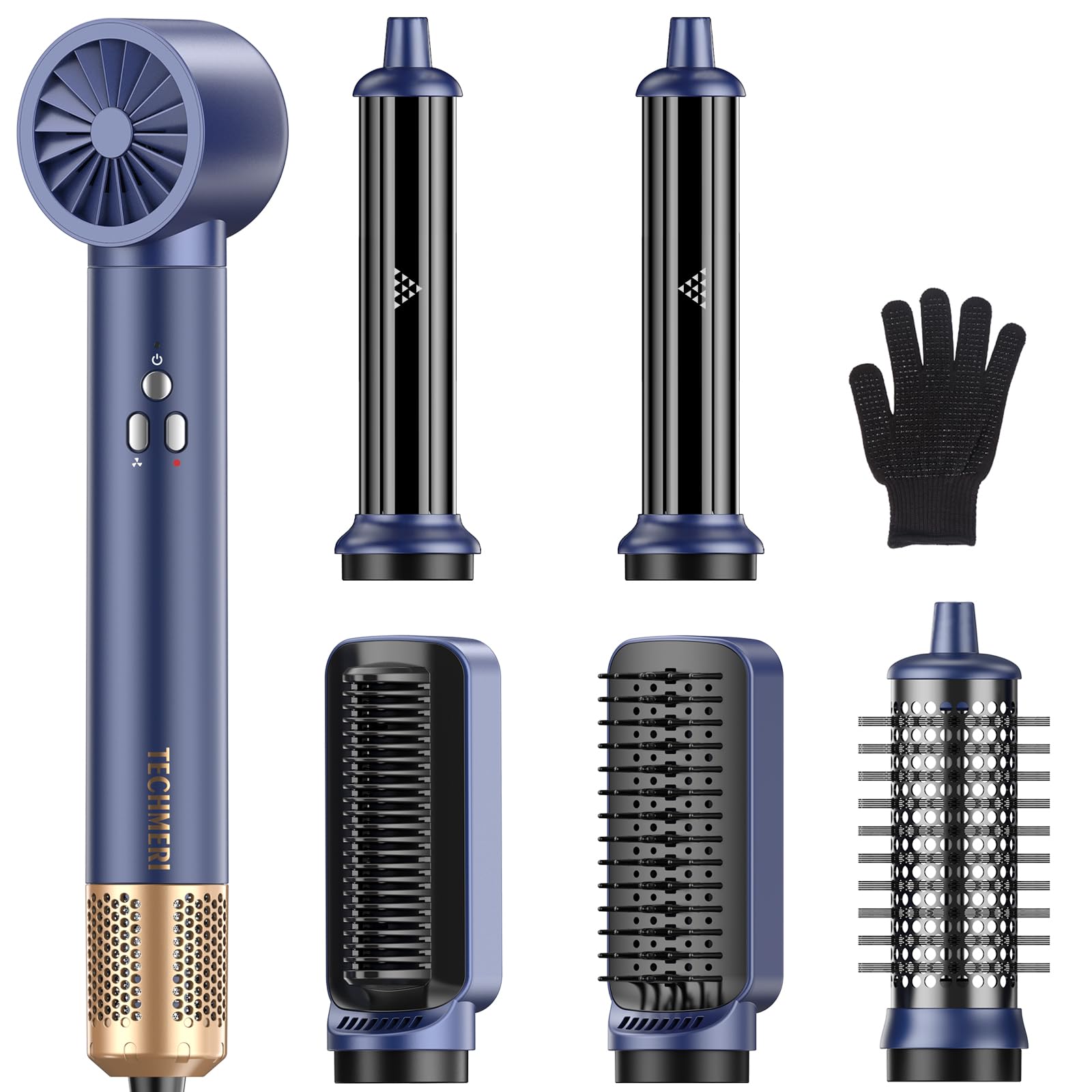 Ukliss 6 In 1 Hair Dryer Brush - Ionic Blow Dryer & Magic Air Styler - View #6