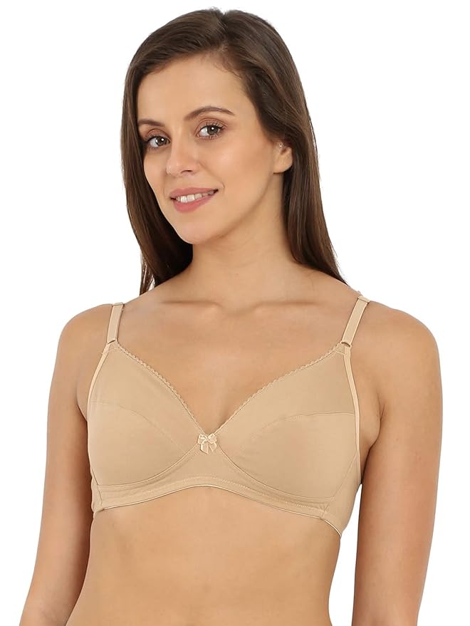 Buy Jockey Women's Cotton Fashion Fit Bra (31010105SKIN_30B) at Amazon.in