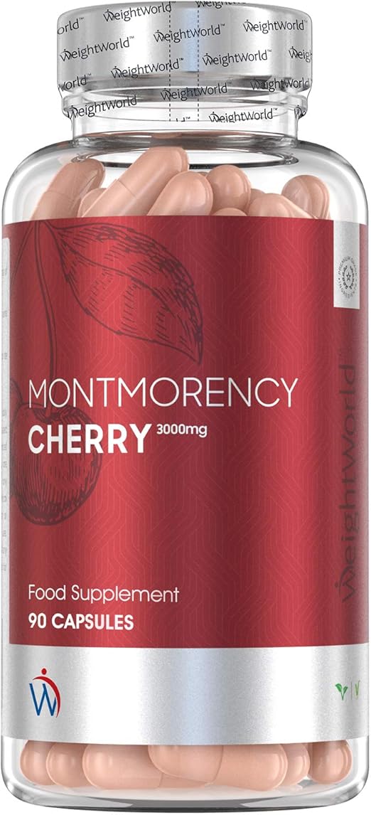High Strength Montmorency Cherry Capsules 3000mg (45 Day Supplement