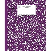 Marble Composition Notebook College Ruled: Turquoise Marble Notebooks ...