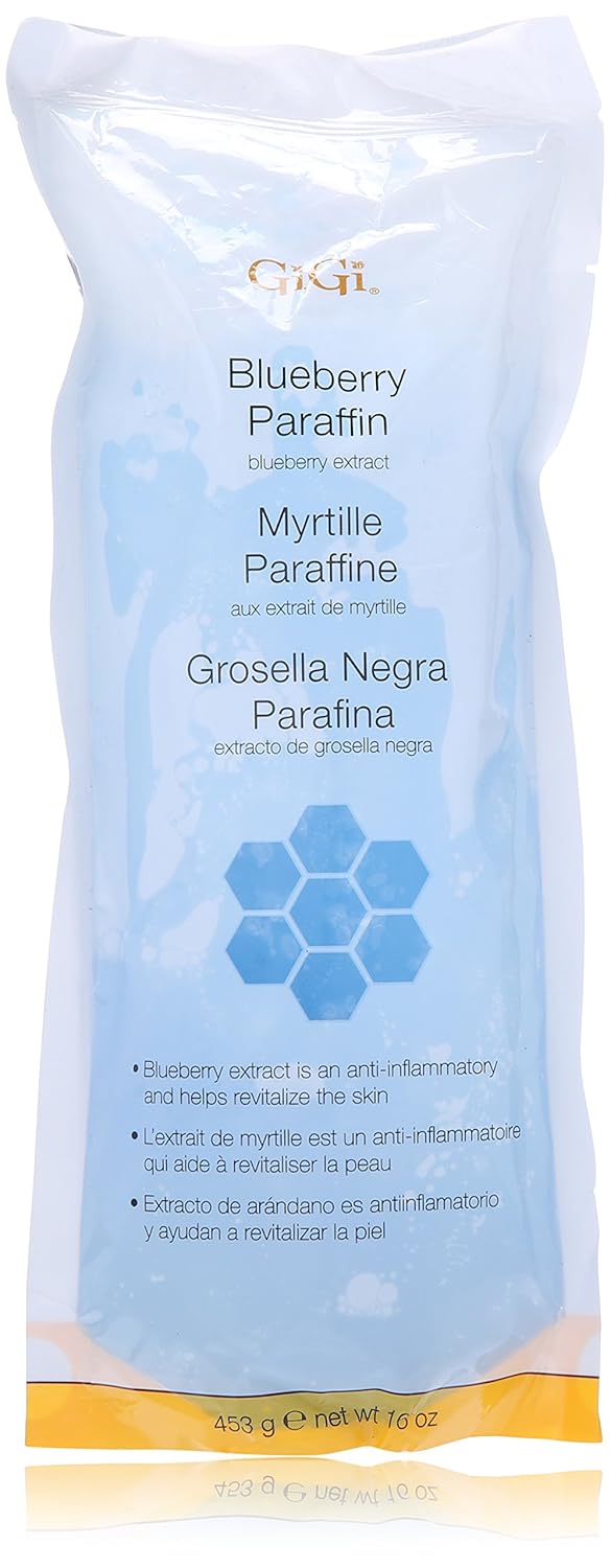 Gigi Paraffin Wax, Blueberry, 16 Ounce Paraffin Baths