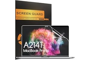 KEANBOLL 3-Pack Anti Glare Screen Protector for MacBook Pro 16 inch (2019-2020 Model A2141) Screen Protector, Anti Glare & Anti Scratch Matte Laptop Screen Filter