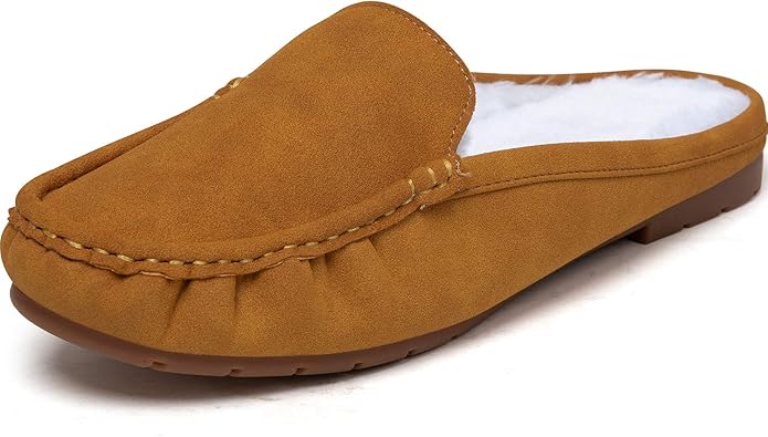 moccasin mule slippers