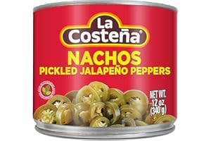La Costena Pickled Jalapeno Nacho Slices (12x12Oz)