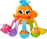 Toomies E73104 Tomy 7 in 1 Activity Octopus Bath Toy Multicoloured 18m+