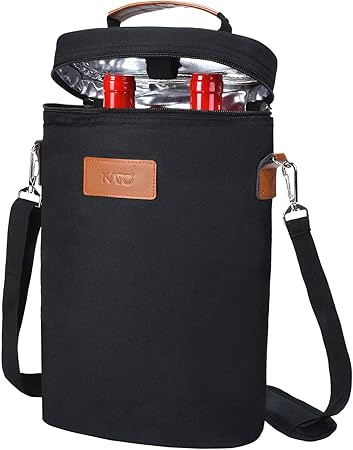 2 bottle wine cooler bag