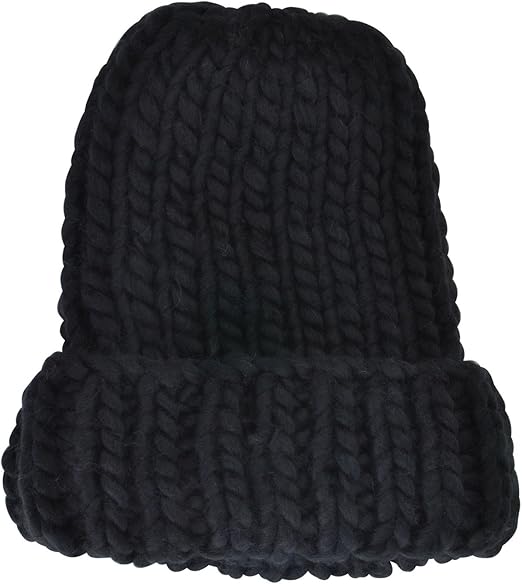black ladies winter hat