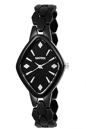 Black Dial Bracelet Watch for Women's & Girls (WN-ST-21)