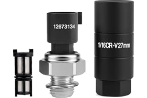 RETOMEY TLPS508 Oil Pressure Sensor with Socket for Chevy GMC Cadillac Silverado Tahoe Suburba Cruze Express Avalanche Camaro Caprice Colorado SS Equinox Canyon Envoy Savana Sierra Yukon Escalade CTS ESV EXT