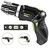 Cordless Screwdriver, HAWKFORCE 3.6V Cordless Rechargeable Screwdriver - Flexibl