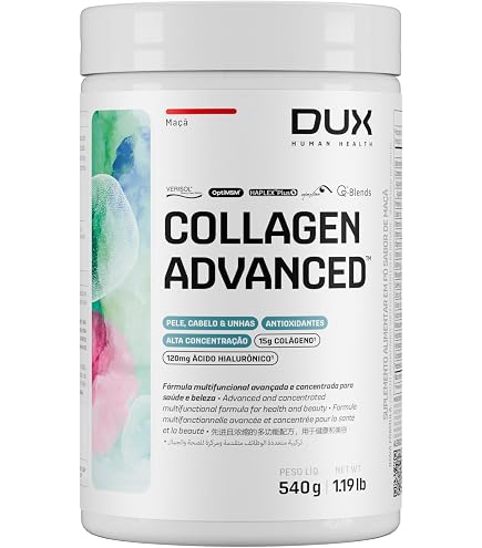 COLLAGEN ADVANCED - POTE 540G Tangerina e Hibisco - pote 540g