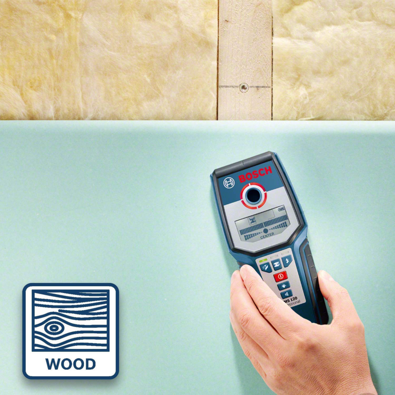 Bosch Professional Stud Finder GMS 120 (Max. Detection Depth