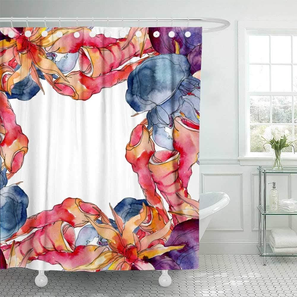 Douecish 72X78 Shower Curtain, Shower Curtain Colorful