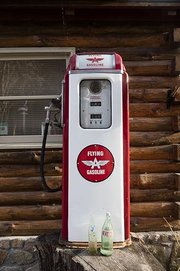 Amazon Com 24 X 36 Giclee Print Ofea Vintage Gasoline Station
