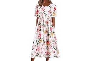 BAGELISE Maxi Dress for Women,2023 Spring Summer Cotton Linen Boho Casual Fashion Sleeveless Dress for Holiday