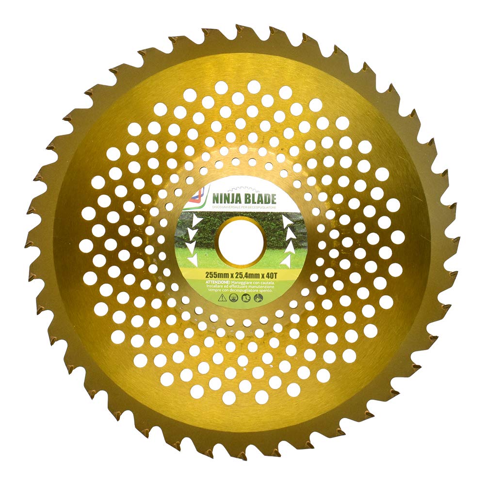 EURO MARKETING MANUFACTURING Universal disc for brush cutter 40 teeth Ninja Blade