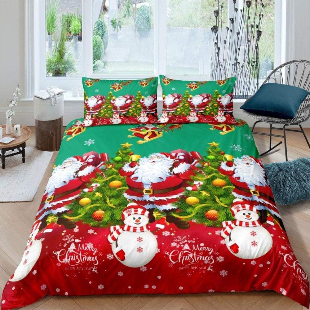 Microfibra de decoración de dormitorio Creativo navidad santa claus